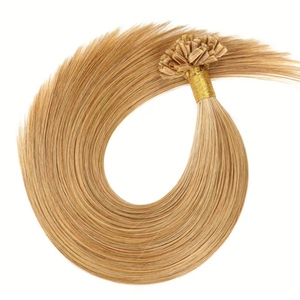 Extensions de cheveux à pointe en U prêtes pour le salon, en cheveux humains Remy avec cuticules alignées et fixation solide et propre - Product Image 5