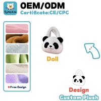 Sac à dos personnalisé en forme d'animal, jouet en peluche moelleux, sac à dos en peluche doux sur mesure, poupée en peluche OEM ODM