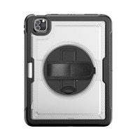 Étui robuste antichoc durable avec sangle de maintien rotative à 360 degrés pour tablette iPad Air 4 5 10.9 Pro 11 2018-2022