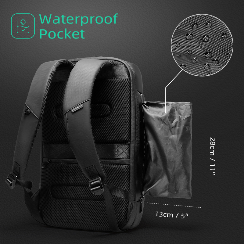 Mark Ryden MR9116 Luxury Travel Laptop Backpack – Executive Anti-Theft Daypack - View 3