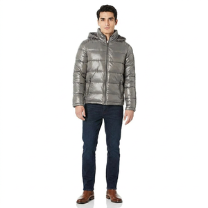 Veste matelassée d'hiver de qualité supérieure pour hommes, conception supérieure avec contenu élevé en duvet, vêtements de mode à l'état neuf - Product Image 1