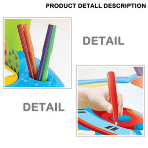 Tavolo Educativo Tre-in-Uno per Bambini con Lavagna, Tavolo da Disegno e <span class=keywords><strong>Proiettore</strong></span> - Product Image 3