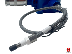 Sonde double ignifuge Pt100 2BWZGJ avec gaine flexible en acier inoxydable anti-pliage, câble long, personnalisable OEM/ODM IP66 - Product Image 3