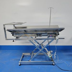 Mesa <span class=keywords><strong>de</strong></span> <span class=keywords><strong>Examen</strong></span> Veterinario Eléctrica con Fregadero Integrado, Cajones <span class=keywords><strong>de</strong></span> Almacenamiento y Superficie Antideslizante para Uso en Clínicas Veterinarias y Diagnóstico - Product Image 1