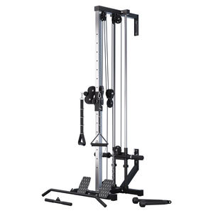New Design Integrated Trainer Squat Rack Dual <strong>Pully</strong> <strong>Wall</strong> Mounted Power Rack Cable Rack Gym Fitness Equipment Foldable Metal - Product Image 2
