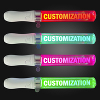 Barras de Luz LED para Discotecas y Conciertos, Varitas de Animación con Control Remoto de 433MHz, Lámina Acrílica de 15 Colores para Fiestas de Cumpleaños