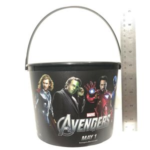 Recipientes de Plástico Reutilizables de 128 Onzas para Palomitas de Maíz con Asa, Contenedor de Aperitivos para Fiestas Temáticas de Noches de Cine, Hecho en Vietnam - Product Image 5