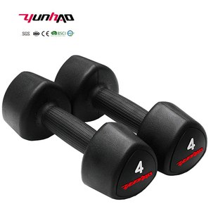 ดัมเบลคุณภาพสูงแบบกำหนดเอง น้ำหนัก 1-10 กก. ดัมเบลทรงสามเหลี่ยมเคลือบยาง - Product Image 2