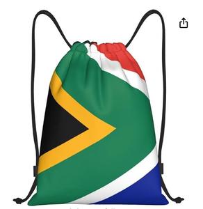<span class=keywords><strong>Sac</strong></span> à dos portable personnalisé avec cordon de serrage, motif drapeau argentin, en polyester, pour les fans de football 2026 - Product Image 6