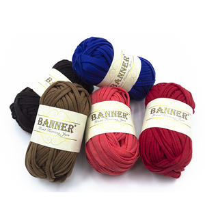 Hilo zpagetti de 100G, venta al por mayor, hilo de camiseta de poliéster para ganchillo - Product Image 2