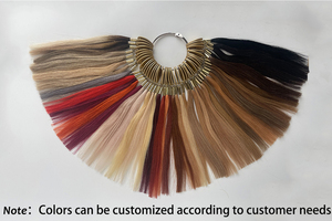 Cinta de cabello humano virgen rusa personalizada en varios colores y longitudes Extensiones de cabello doble dibujado para minoristas y tiendas en línea - Product Image 5