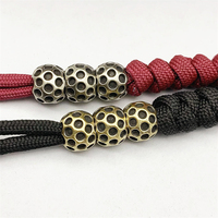 Manille et perles d'accessoires de paracorde d'acier inoxydable pour les résultats et les composants de bijoux de bracelet de survie