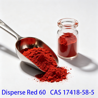 Colorant rouge dispersé haute résistance 60 CAS 17418-58-5, colorant scarlat pour la teinture et l'impression des fibres de polyester