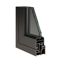 Portes pliantes extérieures en aluminium à double vitrage Portes pliantes extérieures en aluminium à double vitrage Porte pliante empilable pour balcon en verre