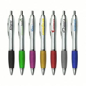Stylo bille en plastique pas cher, personnalisable avec logo, OEM, promotionnel, fournitures de bureau chinoises - Product Image 2