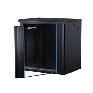 Custom IT Equipment Cabinets - 600mm Depth Metal <b>Racks</b> with Tempered Glass Doors, Floor Standing - Product Image 3