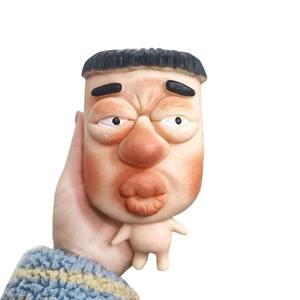 CHENXI TK Nuevo Juguete Blandito de Silicona con Cabeza Grande y Labios Grandes, Juguete Divertido para Apretar - Product Image 5