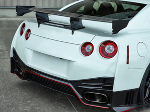 Difusor de parachoques trasero estilo Nismo de fibra de carbono para Nissan GT-R R35 - Product Image 5