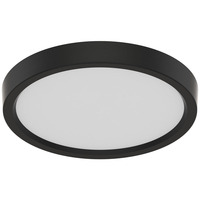 Finition noire Edge Lit ETL 5 pouces DOB profil bas plafonnier encastré rond LED mince montage en Surface lumière emplacement humide