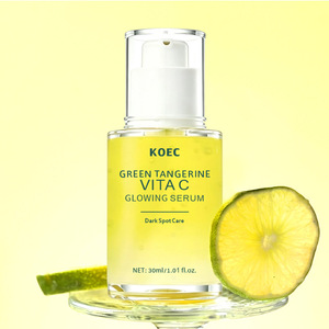 Wholesale <strong>Green</strong> <strong>Tangerine</strong> <strong>Vita</strong> <strong>C</strong> Glowing <strong>Serum</strong> 30ml Niacinamide Brightening Facial <strong>Serum</strong> Fade <strong>Dark</strong> <strong>Spots</strong> Even - Product Image 1