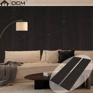 Panneaux acoustiques en bois pour murs de salle de bain, résistants à l'humidité, prévention de la moisissure, insonorisation, <span class=keywords><strong>traitement</strong></span> de surface facile à nettoyer - Product Image 2