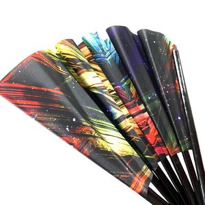 Grand éventail pliant en bambou de 13 pouces pour la danse - Product Image 3