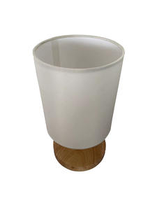 Natürliche hölzerne Talle Lampe Tc Stoff Lampen schirm Schreibtisch lampe Innen beleuchtung - Product Image 2