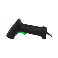 Scanner de codes-barres 2D filaire haute vitesse avec lumière LED Interface USB Bluetooth et COM facile à utiliser pour la numérisation industrielle en stock