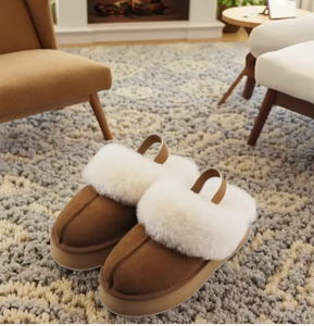 <span class=keywords><strong>Chaussons</strong></span> d'hiver pour femmes <span class=keywords><strong>en</strong></span> peau <span class=keywords><strong>de</strong></span> <span class=keywords><strong>mouton</strong></span> respirants et doublés <span class=keywords><strong>de</strong></span> <span class=keywords><strong>fourrure</strong></span> chaude, <span class=keywords><strong>de</strong></span> haute qualité, avec support d'échantillon - Product Image 4