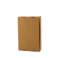 Benutzer definiertes Logo Gedruckte Flat Pack Papier verpackungs box Wellpappe Karton Gestanzte Faltung Kraft Mailer Versand Mailing Box
