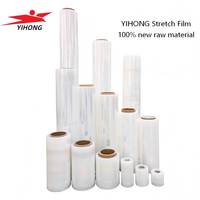 Film étirable transparent PE de 50 cm de large, film d'emballage pour usage industriel, déménagement, emballage, film LLDPE YIHONG