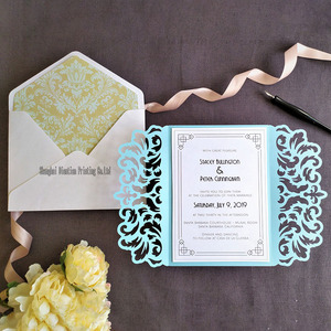 Enveloppes de <span class=keywords><strong>mariage</strong></span> découpées au laser, lot de 50 enveloppes, carte cadeau de luxe personnalisée, pour carte d'invitation, <span class=keywords><strong>a5</strong></span> - Product Image 3