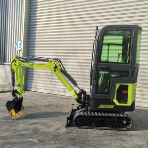 Fabricant de pelleteuses électriques <span class=keywords><strong>mini</strong></span> pelleteuse 1t 1.2t 1.5t 1.6t <span class=keywords><strong>mini</strong></span> pelleteuse avec cabine AC prête pour la livraison - Product Image 2