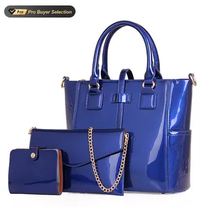 kalanta oem luxury European and American style fashion women's bags autumn and winter leather shiny women's shoulder handbag