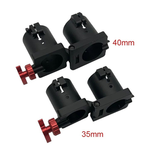 RJX 35/40mm Drone Folding Connector Round Carbon Fiber Rod Tube <b>Clamp</b> <b>Quick</b> Release Joint Anti-loose Buckle - Product Image 3