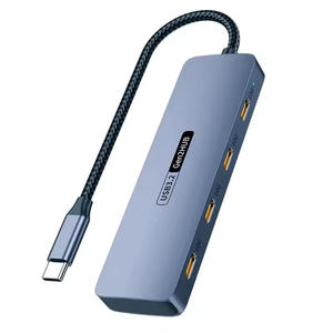 Hub USB3.<span class=keywords><strong>2</strong></span> C de 10G <span class=keywords><strong>Gen</strong></span> <span class=keywords><strong>2</strong></span>, Divisor Tipo C, Concentrador de 10 Gbps, Estación de Acoplamiento para Portátiles, Accesorios para Laptop, Base para MacBook - Product Image 1