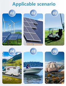 OEM ODM Free Rechargeable 36v 48v 72v 100ah 200ah 300ah Lithium Ion Battery Solar Golf <b>Cart</b> 24v LFP - Product Image 5