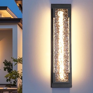 Outdoor Wall Lamp Long Strip LED COB 4000K Waterproof For Courtyard Pillars Exterior Use - Product Image 3