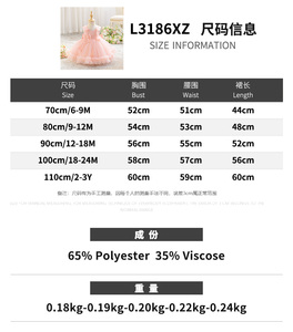 <span class=keywords><strong>Vestido</strong></span> de <span class=keywords><strong>Princesa</strong></span> con Flores para Niñas, Ideal para Fiestas de Cumpleaños, Bodas y Eventos Formales - Product Image 6
