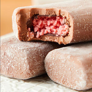 Sachet de glace au chocolat surgelée, petite taille, avec bonbons pétillants à l'intérieur, dessert portable 60g - Product Image 5