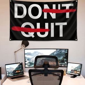 No Pain No Gain 3x5 ft <b>Flag</b> Decor College Dorm Bedroom Living Room Wall Art for Display Accessories in Your Space - Product Image 3