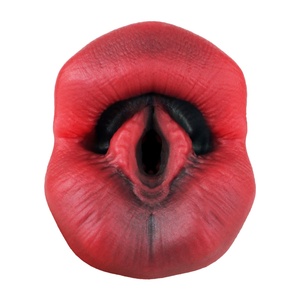 LUUK Single Hole Silicone Pocket Pussy Mouth Shape Male Masturbator Pocket Pussy Artificial Vagina Oral Sex <b>Toys</b> <b>for</b> <b>Men</b> - Product Image 5