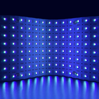 Panneau LED flexible de qualité supérieure RGB SMD2835 découpable, rétroéclairage DC24V 45W haute luminosité pour comptoir en marbre