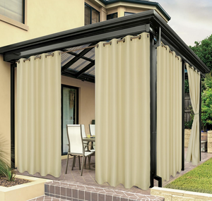 <span class=keywords><strong>Cortinas</strong></span> Impermeables <span class=keywords><strong>para</strong></span> Exteriores, <span class=keywords><strong>para</strong></span> Patio, <span class=keywords><strong>Cortinas</strong></span> <span class=keywords><strong>Gruesas</strong></span> de Primera Calidad, Resistentes a la Intemperie, con Ojales, 1 Panel, 54W X 84L Pulgadas - Product Image 1