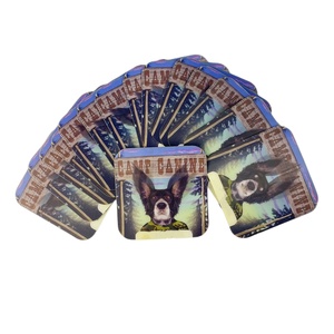 แผ่นเลนติกูลาร์พลาสติกแท้จากโรงงาน โปสการ์ด 3 มิติ ภาพเคลื่อนไหวแบบพลิก การ์ดเคลื่อนไหว รูปกบช็อกโกแลต การ์ดสะสม 90LPI 100LPI 120LPI - Product Image 3