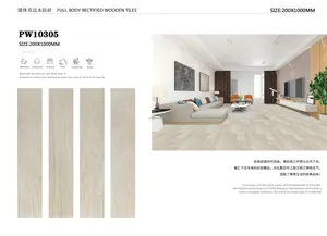 Foshan yüksek kalite 200x1000 ahşap karo otel ahşap bak kiremit daire ahşap seramik ev ahşap porcelanato