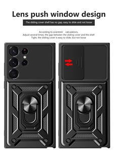 Vente chaude pour Samsung pour <span class=keywords><strong>Galaxy</strong></span> A13/A14 <span class=keywords><strong>5G</strong></span> étui de téléphone portable anneau support S22/S23 Ultra couverture voiture magnétique S21 FE A33 couverture - Product Image 5