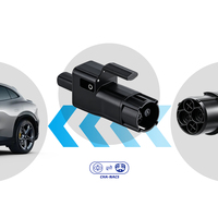 Adaptateur de charge rapide DC CHAdeMO vers NACS avec 300A, 1000V, borne plaquée argent, contrôle de température NTC, IP65/IP67, adaptateur FCC/CE