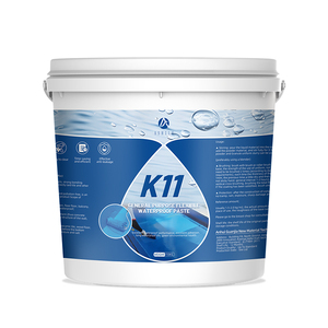 Enduit imperméable gris coloré à forte adhérence pour salle de bain, piscine, toit, cuisine, mur extérieur ou sol d'usine ou industrie piscicole - Product Image 5