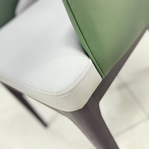 Modern Minimalist Upholstered <b>Dining</b> <b>Chair</b> For Hotel Restaurant Banquet VIP Use Light Luxury Style - Product Image 2